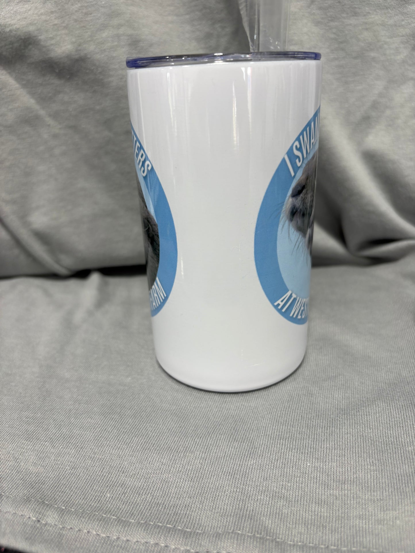 I Swam With Otters Cup