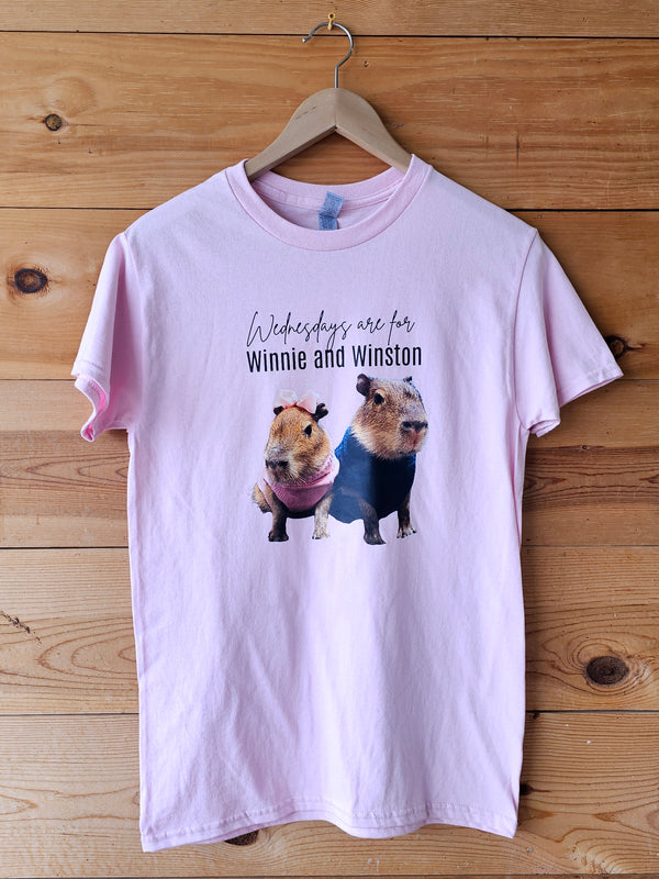 Wednesdays are for Winnie and Winston - Pink