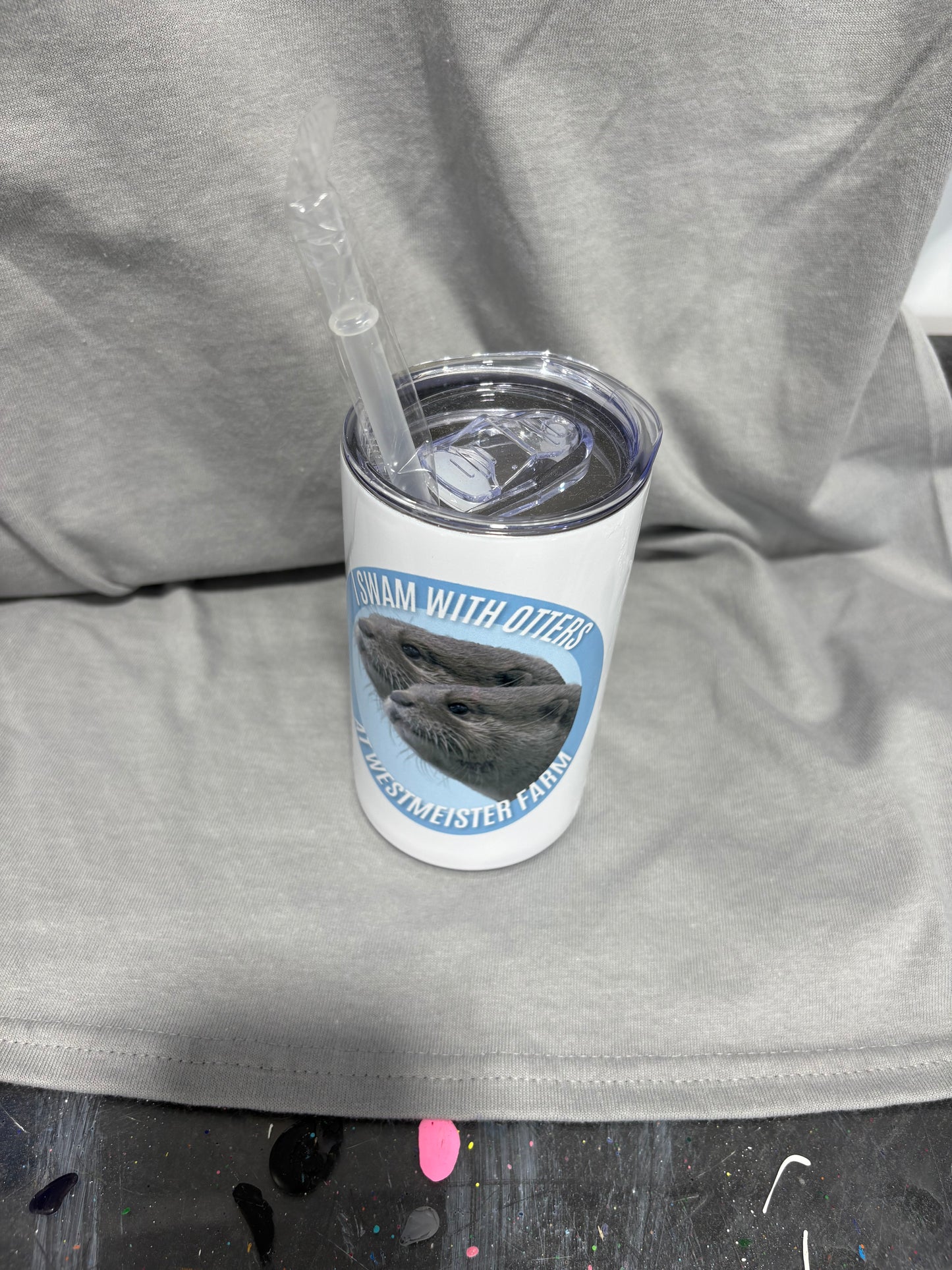I Swam With Otters Cup