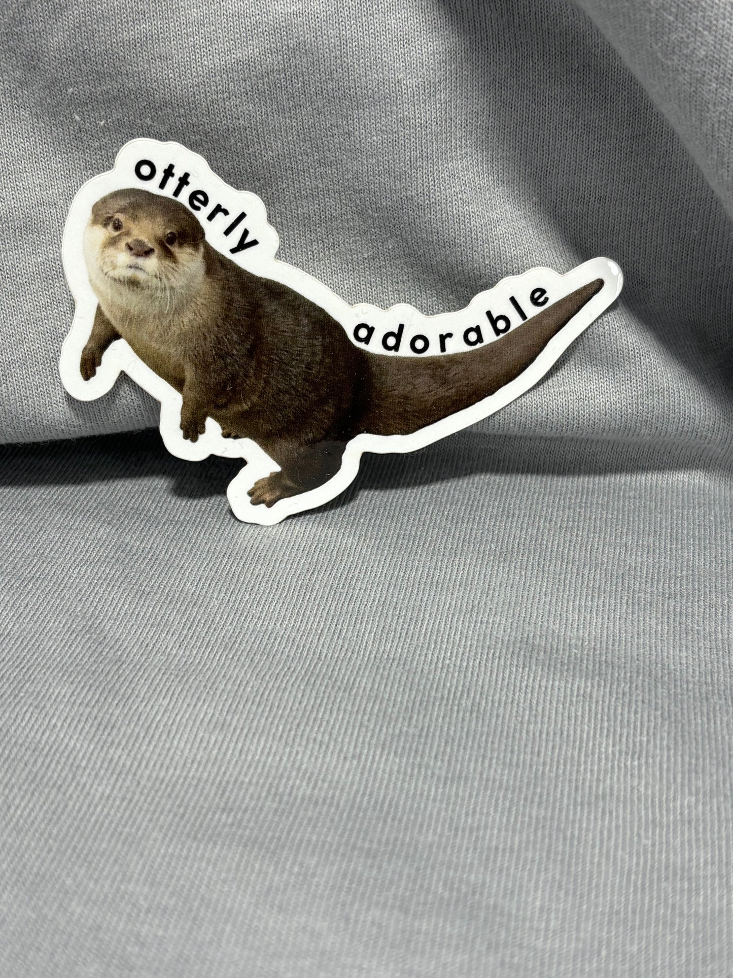Otterly Adorable Sticker