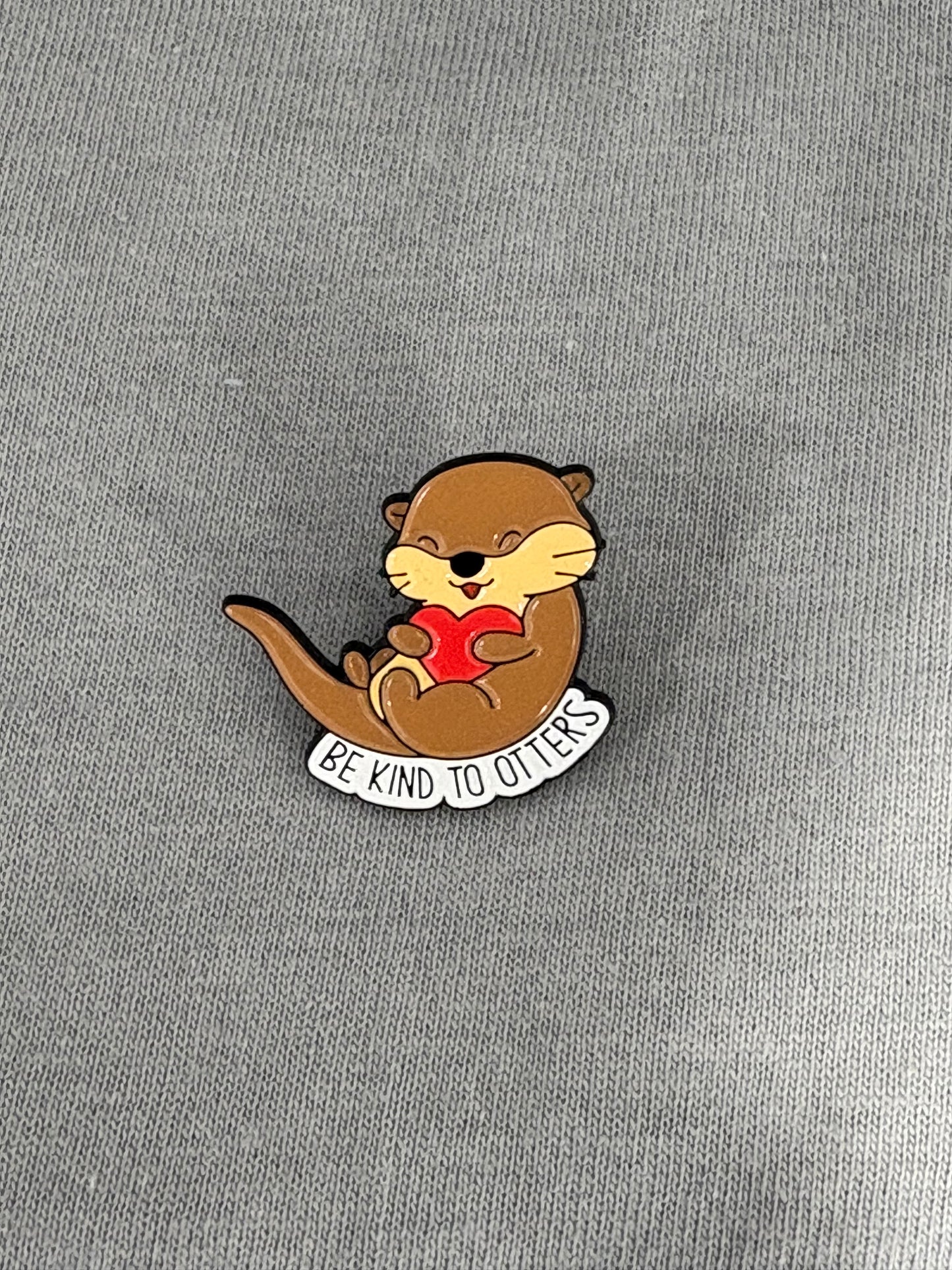 Otter Shirt Pin